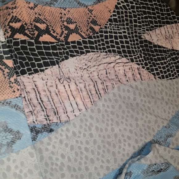 NWT NY Collection Plus Size 2X long Summer blouse - Picture 7 of 14